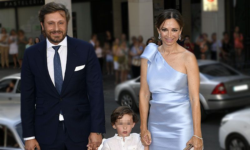 Tristán, el hijo de Juan Peña y Sonia González, el otro protagonista de la boda de su tío Dámaso