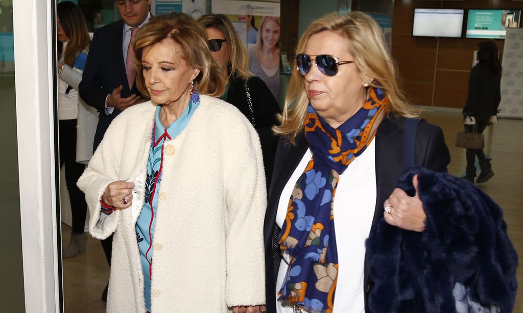 Los 'desagradables' mensajes que recibió Carmen Borrego tras la 'fake news' sobre su madre