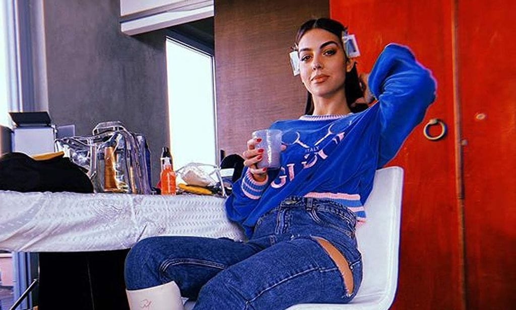 Georgina Rodríguez retoma el trabajo con ganas y mucho humor tras superar la gripe