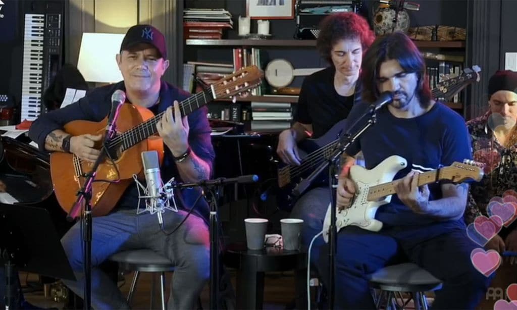 El gesto más solidario de Alejandro Sanz y Juanes