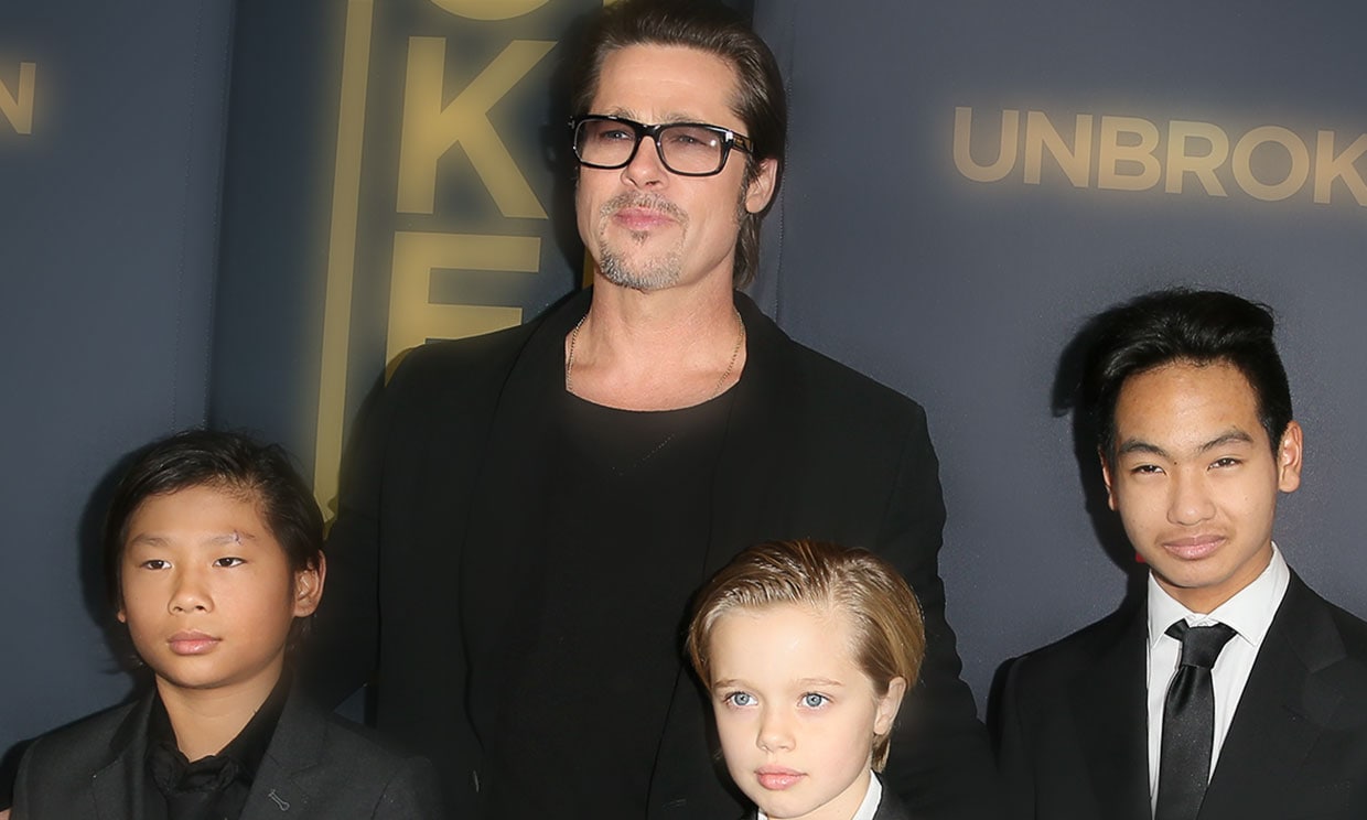 Brad Pitt reúne a todos sus hijos, incluido Maddox, en el cumpleaños de  Shiloh