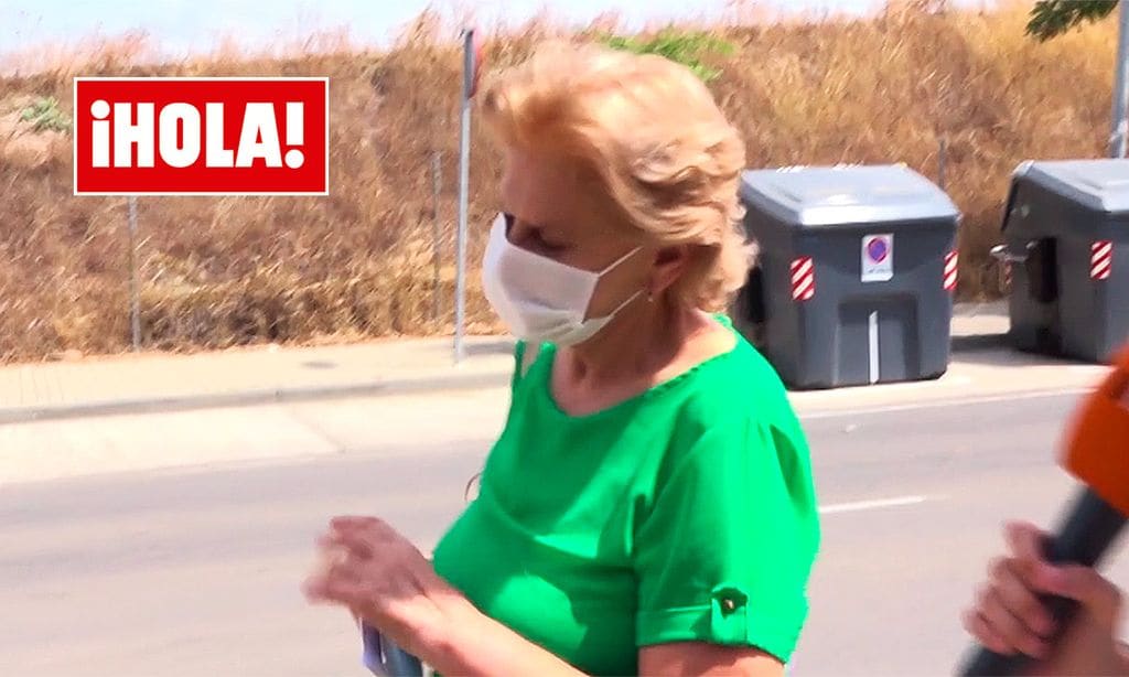 EXCLUSIVA: Primeras imágenes de Carmen Bazán, muy emocionada, tras el fallecimiento de Humberto Janeiro