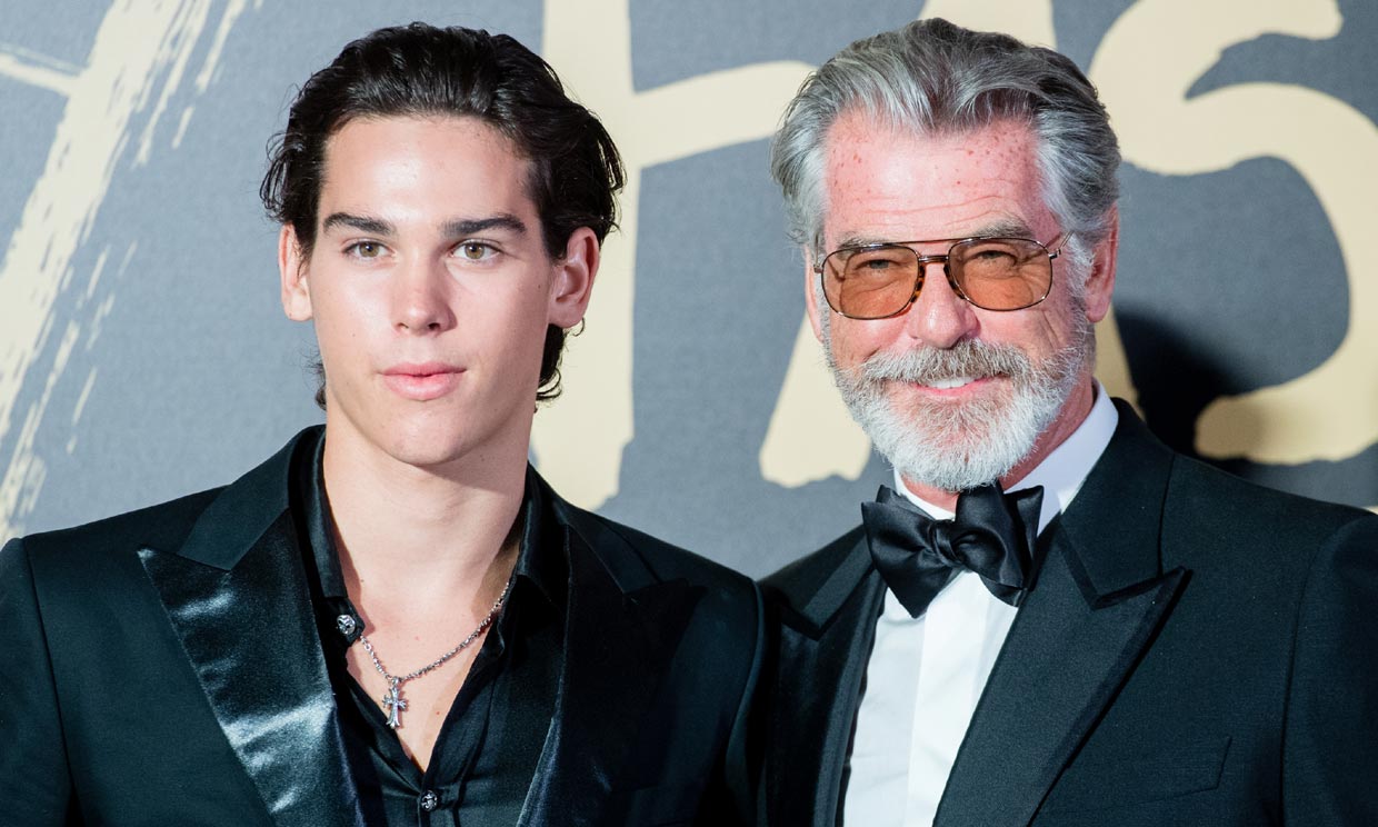 ¡Dejen paso! Llega Paris, el hijo de Pierce Brosnan que ha heredado el atractivo de su padre