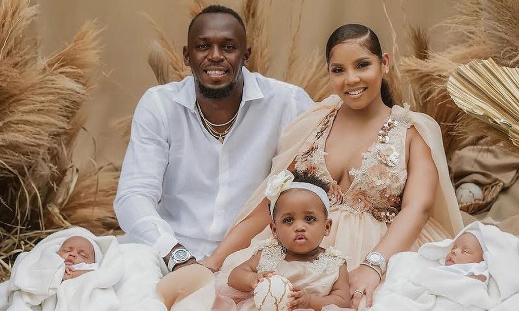 ¡Tres hijos en 13 meses! Usain Bolt ha sido padre de gemelos