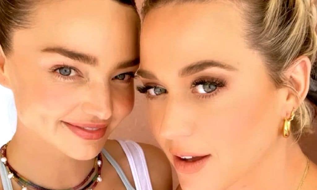 La cariñosa reacción de Orlando Bloom al ver juntas a su novia, Katy Perry, y a su ex, Miranda Kerr