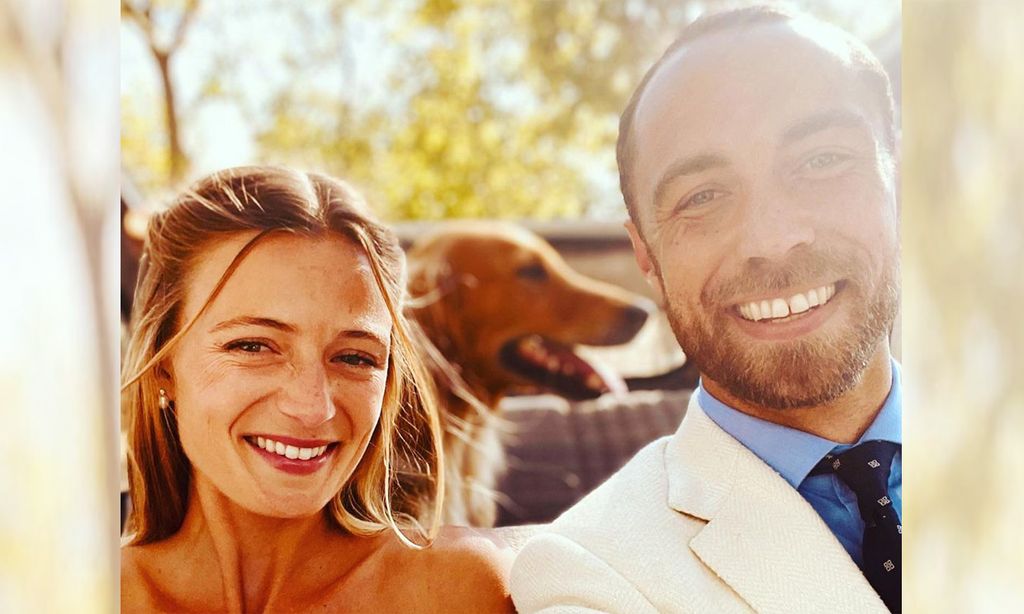 Alizée Thevenet, mujer de James Middleton, se casó con el vestido de novia de su suegra