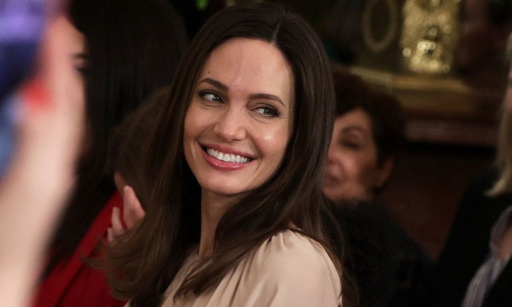 Angelina Jolie y su hija Zahara, invitadas de excepción en la Casa Blanca