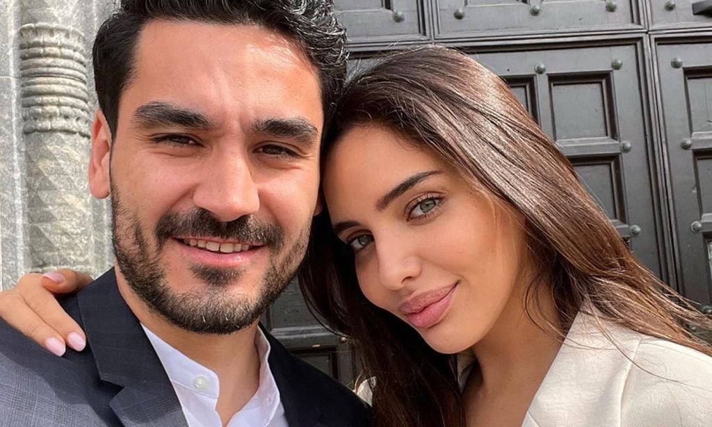 La boda secreta del futbolista Gündoğan, del Manchester City, con una modelo y presentadora