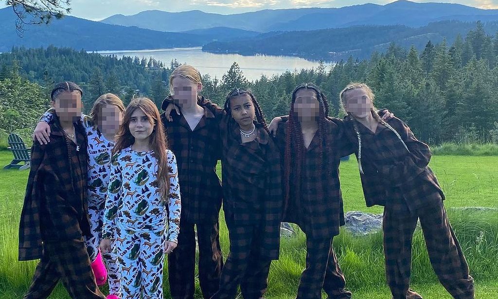 Kim Kardashian organiza un campamento de lujo para su hija North