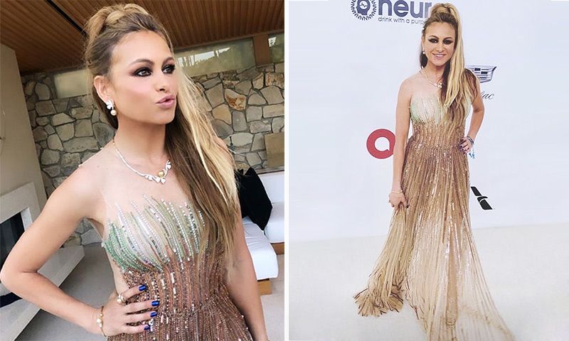 El contratiempo de Paulina Rubio en los Oscar que nadie vio
