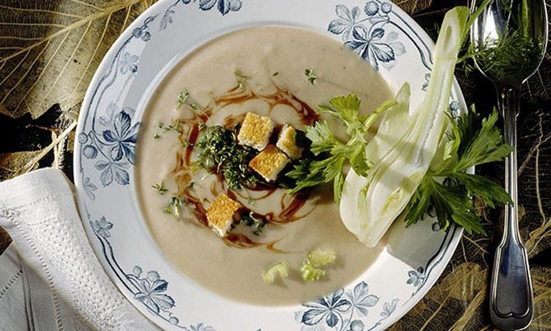 Sopa de castañas