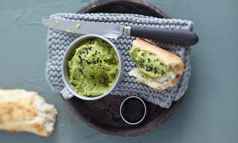 Hummus de kale