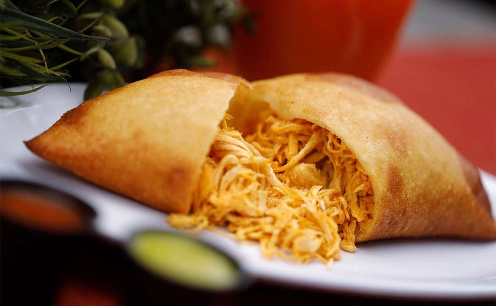 Empanadas venezolanas de pollo