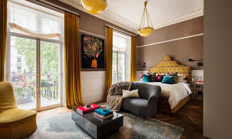 Un apartamento de estilo colonial inspirado en la película 'Memorias de África'