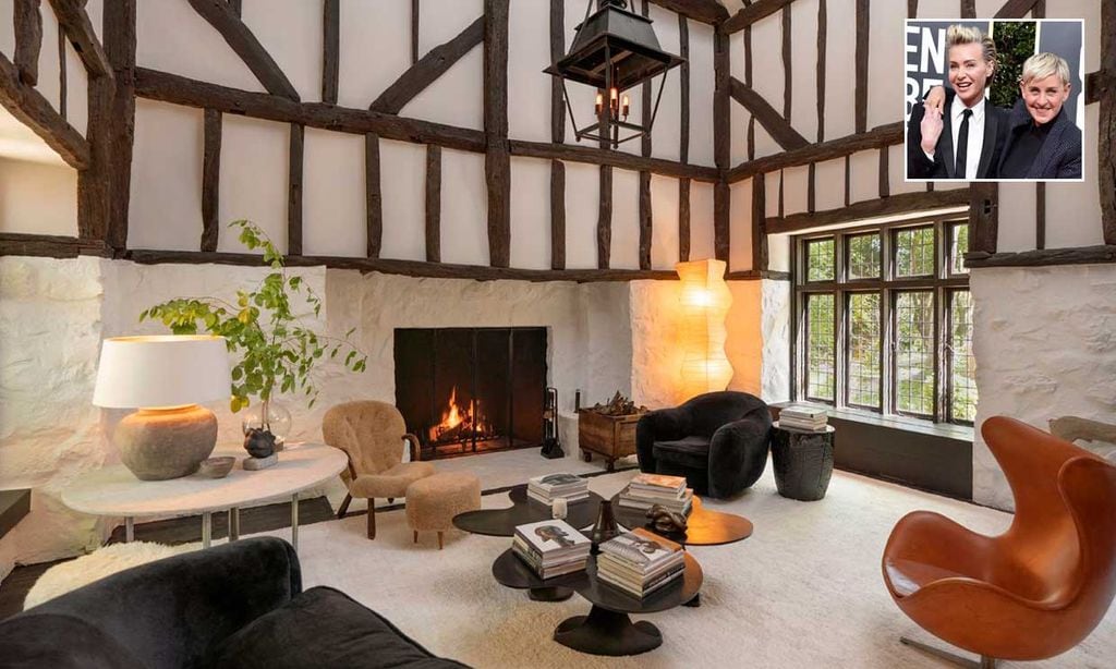 Entramos en la casa de cuento que Ellen DeGeneres y Portia de Rossi venden en California