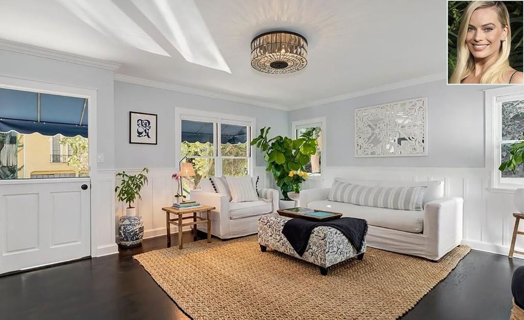 Descubrimos el interior de la casa de Margot Robbie en Hollywood Hills