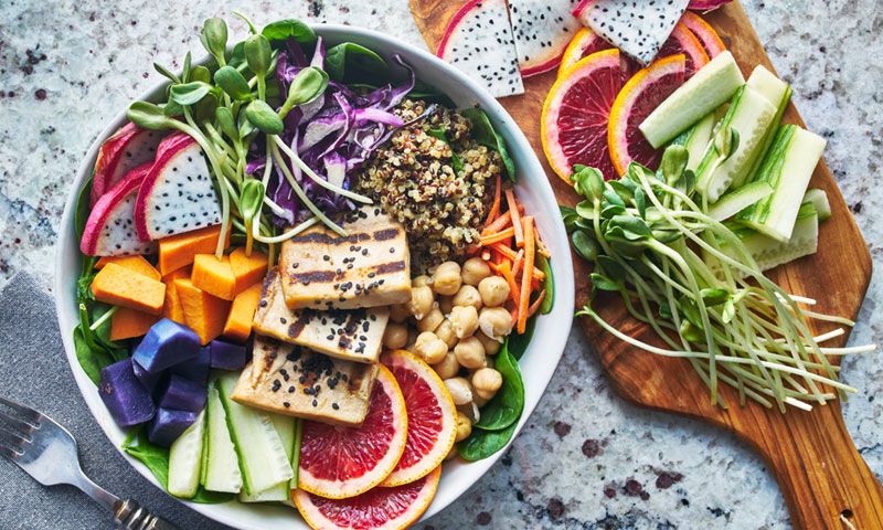 El truco para una dieta sana: comprar alimentos de todos los colores