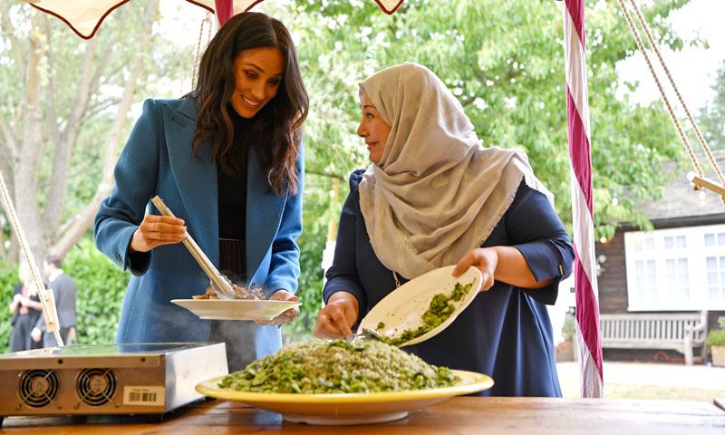 La prenda de supermodelo que oculta el abrigo de Meghan Markle