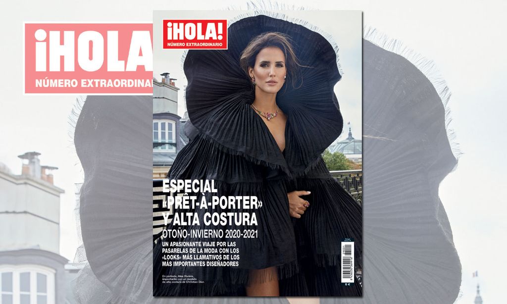 Alex Rivière, fabulosa en un número único de ¡HOLA! con toda la moda de la temporada