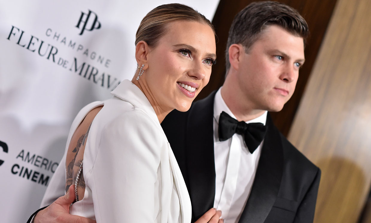 Scarlett Johansson reaparece con un corsé-joya tras dos años de ausencia en la alfombra roja