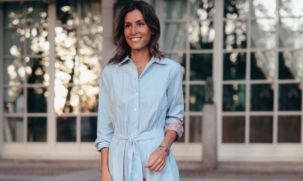 En menos de 24 horas, Ana Boyer agota el vestido camisero más versátil