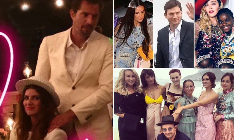 Madonna, Demi Moore, Ashton Kutcher... la boda que ha reunido en Río de Janeiro a un sinfín de estrellas