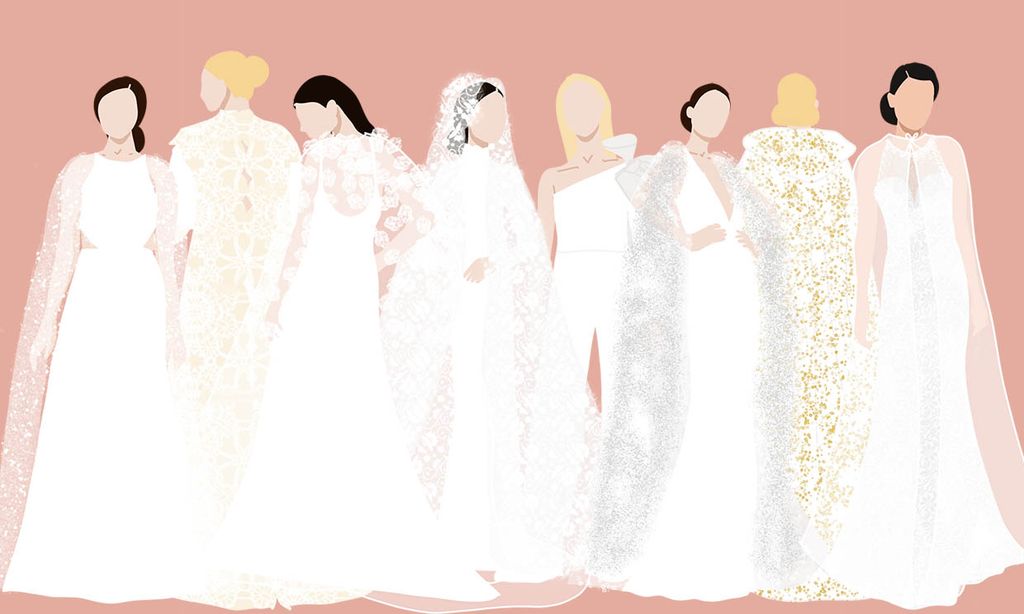 10 formas de llevar una capa en tu look de novia con mucho estilo