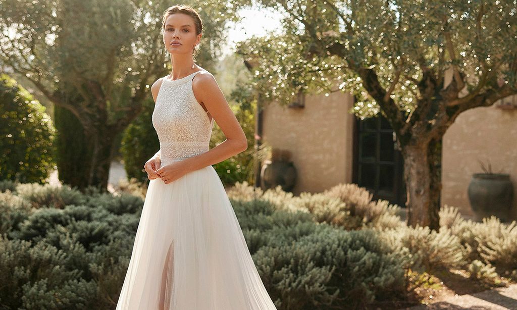 Vestidos de novia al aire 2025 libre