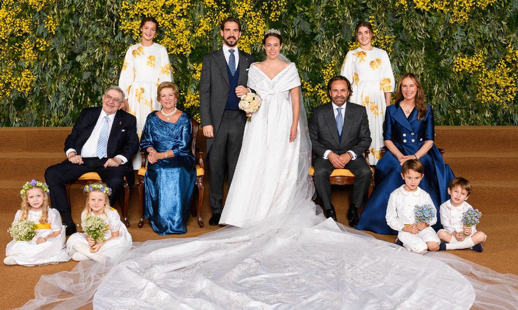 Las fotografías oficiales de la boda de Philippos de Grecia y Nina Flohr en Atenas