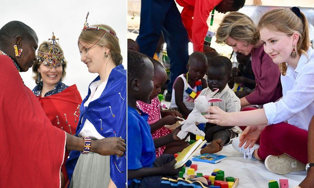 Elisabeth de Bélgica, 'entusiasmada' por su viaje oficial a Kenia