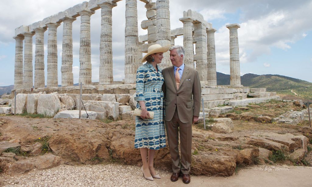 Arquitectura, energía y solidaridad, los ejes de la visita de Felipe y Matilde de Bélgica a Grecia