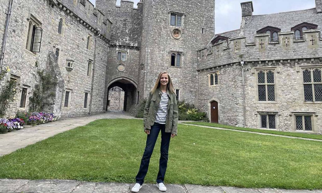 Una boda digna de princesa ya es posible: el castillo en el que estudia Leonor abre sus reservas