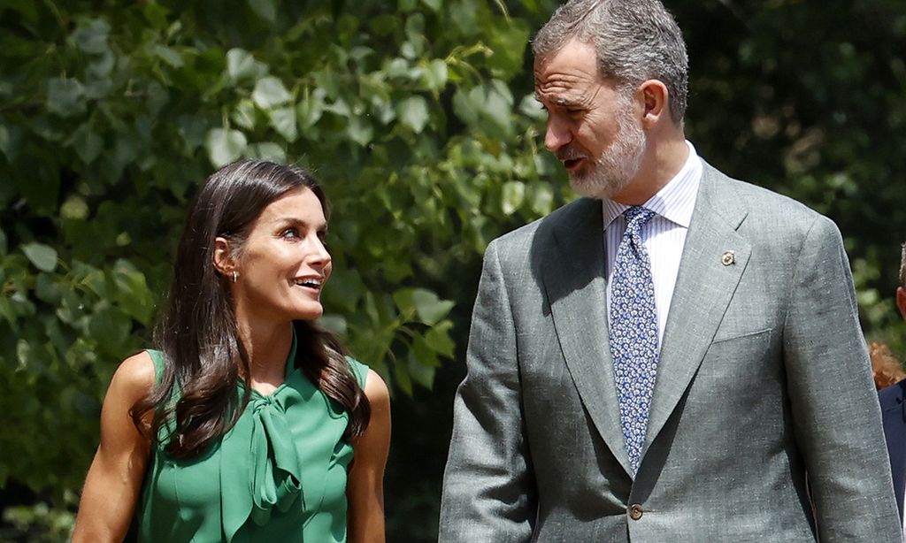 Los Reyes celebran su 18º aniversario de boda en la víspera de la visita de don Juan Carlos a Zarzuela