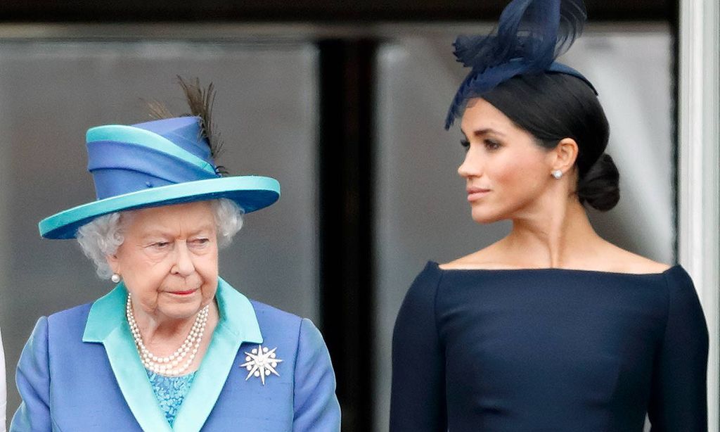 El malestar de Meghan Markle por el 'injusto trato' de la Reina con su marido y con ella