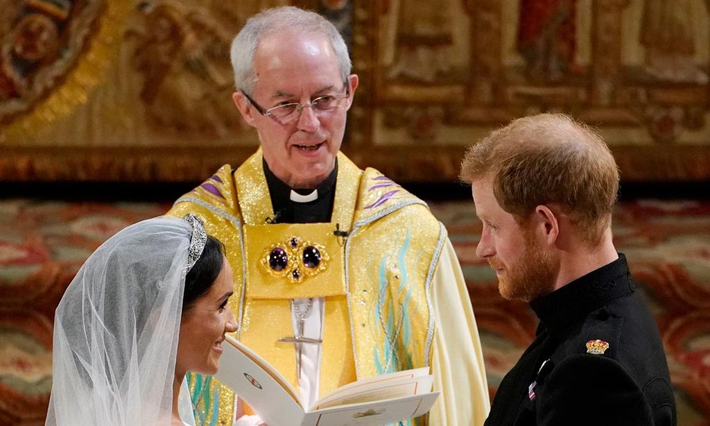 El arzobispo de Canterbury confirma cuándo fue realmente la boda entre los duques de Sussex
