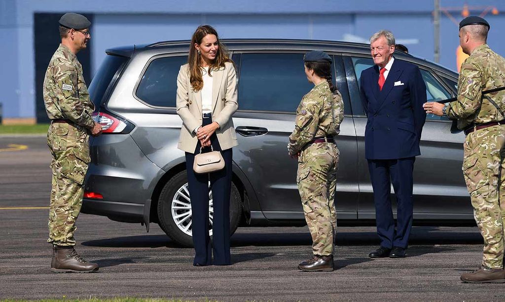 La duquesa de Cambridge retoma sus compromisos tras la vuelta al cole de George y Charlotte