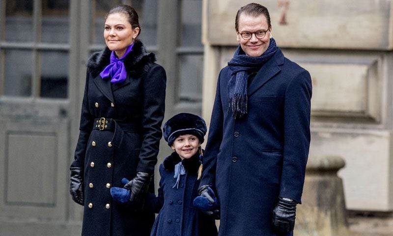 Estelle y la nueva princesa, Adrienne, 'roban' el protagonismo a Victoria de Suecia