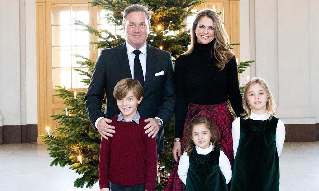 El 'christmas' navideño de Magdalena de Suecia da una pista sobre la personalidad de sus hijos