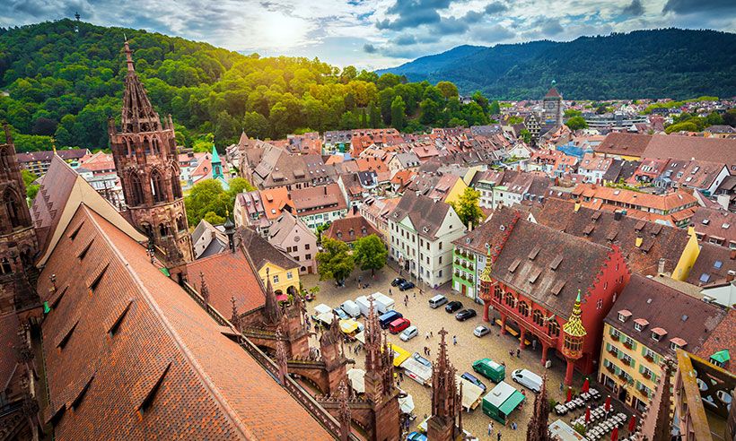 48 horas en Friburgo, la ciudad medieval y la de la bicicleta