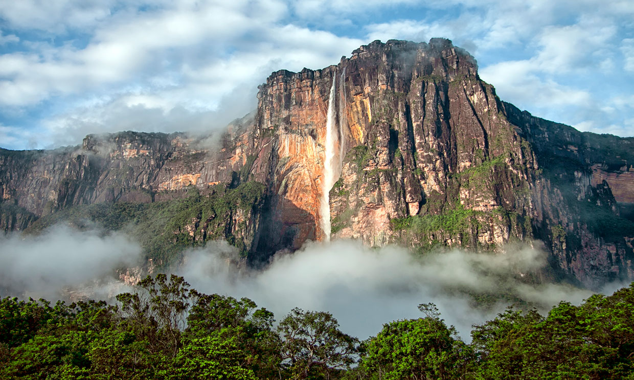 Cascada Salto del Angel
