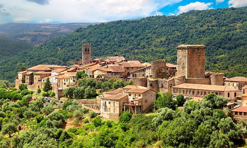 Una cascada, un santuario y una colección de pueblos bonitos en la Sierra de Francia