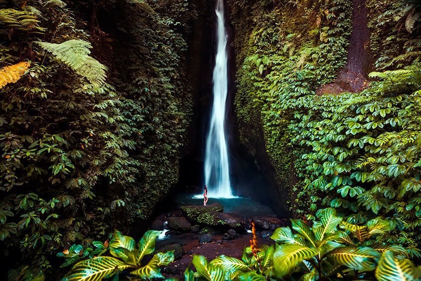 La increíble cascada Leke Leke, ¿sabes dónde está?