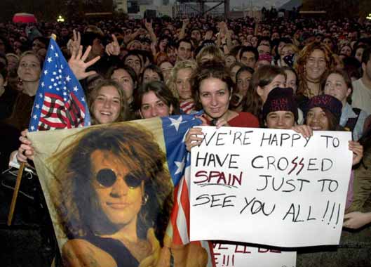 El concierto de Bon Jovi en Barcelona, aperitivo de la entrega de los MTV Europe