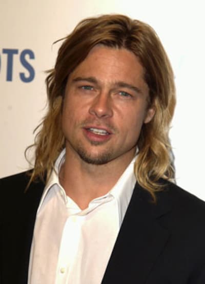 Brad Pitt, con el pelo largo por exigencias del guión