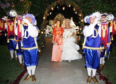 Carlos Marín, de Il Divo, se casó Geraldine Larrosa en Disneylandia