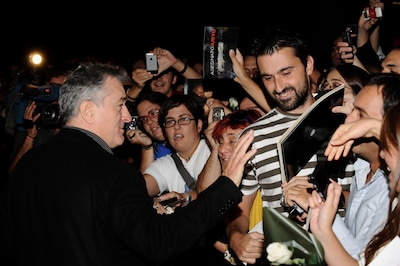 Robert de Niro y Al Pacino, dos grandes del cine, presentan su nueva película en Madrid