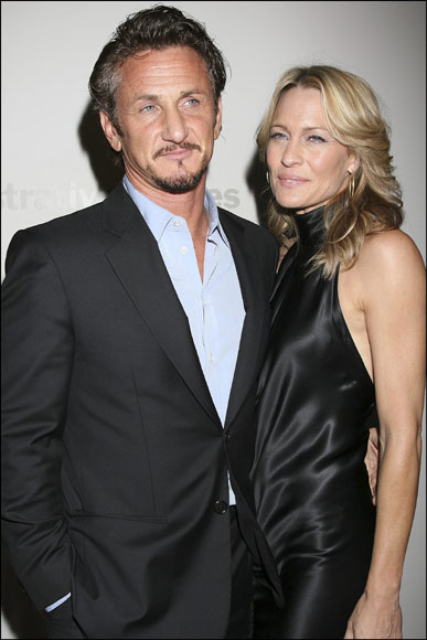 Sean Penn y Robin Wright, un matrimonio de ida y vuelta