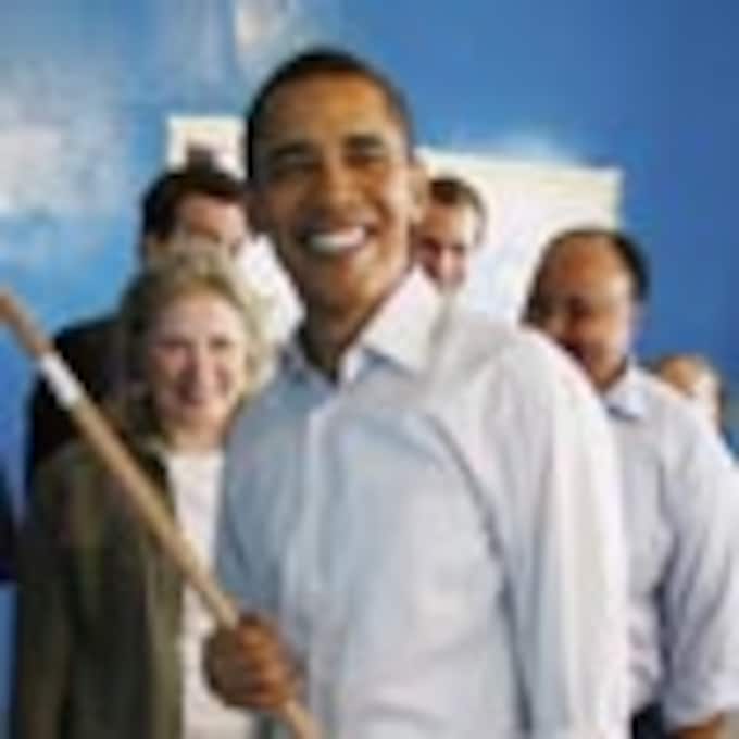 Barack Obama: 'pintor', 24 horas antes de Presidente de Estados Unidos