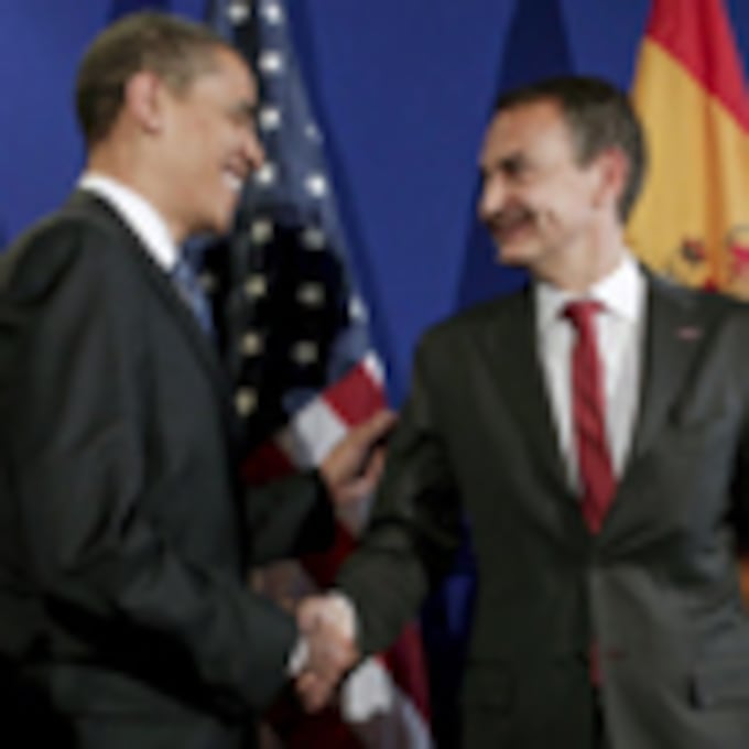 Barack Obama, tras su primera reunión con Zapatero: 'Me alegra poder llamarle amigo'