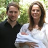 Manuel Martos y Amelia Bono presentan a su primer hijo Jorge
